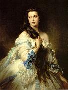 Franz Xaver Winterhalter Barbara Dmitrievna Mergassov Rimsky Korsakova oil